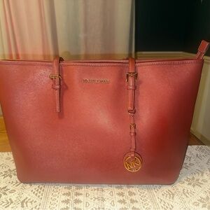 Michael Kors Brick Red Tote, priced to sell